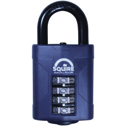 Squire CP50BX CP50 Combination Padlock 4-Wheel 50mm Boxed