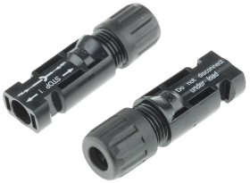 Męski 30A 1 kV, Montaż na kablu 4 → 6mm²