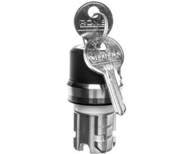 Napęd przełącznika 2 pożeniowy O-I 22mm z kluczem bez samopowrotu metal IP69k Sirius ACT 3SU1050-4CF01-0AA0