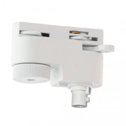 Adapter do szyn 1 fazowych kolor biały metal/tworzywo sztuczne 1020 Zuma Line