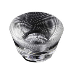 Soczewka LED szerokokątna, kąt widzenia 55° Bezbarwny Metakrylan polimetylu (PMMA) Okrągły, Ledil, seria: ILONA