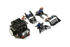 micro:Maqueen Plus V2 (Ni MH Rechargeable Battery) with micro:Maqueen Mechanic