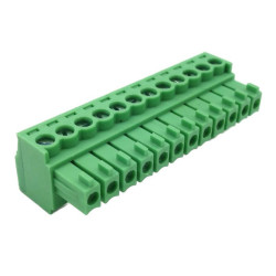 Listwa montażowa TLPS001V-12p kątowa 12zacisk.żeńska, raster 3.50mm