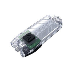 NiteCore NC-TUBE2.0-TRANS Tube 2.0 Keychain Torch Transparent 55lm Rechargeable