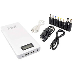 XTPower 246982 XT-16000 Power Bank 15600mAh QC3 White Output Voltage Adjust