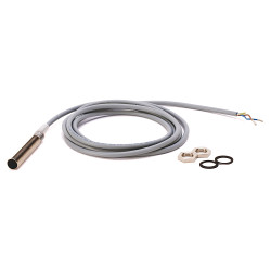 Czujnik zbliżeniowy M12 Indukcyjny 2 mm Allen Bradley Wpuszczany 20 → 250 V AC długość 70mm Gwintowany