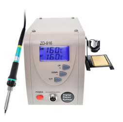 Stacja lutownicza grotowa ZD-916 60W LCD 240V