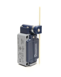 Łącznik L52 w obudowie metalowej, 1NC+1NO, pręt rotacyjny o regulowanej długości z włókna szklanego, T0-L52K13REF121