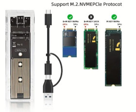 OBUDOWA DYSKU M2 NVME