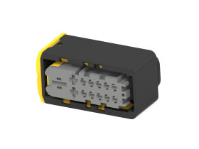 Złącze samochodowe 13-pinowe TE Connectivity 2-rzędowe Żeński Heavy Duty Sealed Connector Series Montaż na kablu