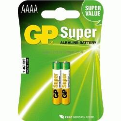 LR61 / AAAA 1,5V GP 8615 Super 2 szt. 25A-U2E2