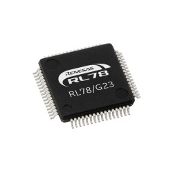 Mikrokontroler Renesas Electronics RL78/G23 LFQFP 64-pinowy Montaż powierzchniowy RL78 128 kB 16bit 32MHz RAM:16 kB