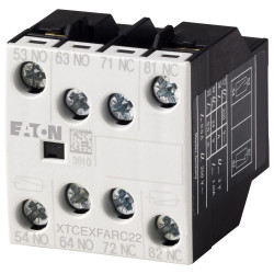 Styk pomocniczy Eaton 4 2NC + 2NO Śruba montaż czołowy