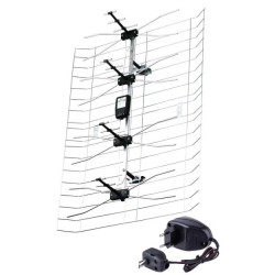 Antena zewnętrzna DVB-T ASP-30 42dB VHF/UHF J0666