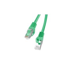 Patchcord - przewód sieciowy Ethernet 10m kat.6 FTP, zielony, Lanberg