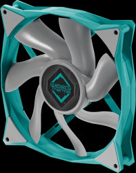 ICEGALE14D-A0A Iceberg Thermal IceGALE Xtra case fan, turquoise, 140 mm