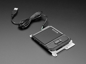 Adafruit Medium Panel Mount USB Trackpad with Three Buttons
