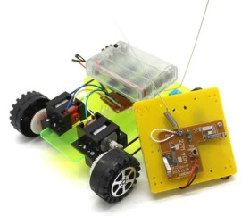 DIY Dual Motor Four-Wheel Remote Control Car