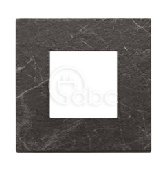 Ramka ozdobna 2M kamionka marmurowa czarna Marquina, 22642.53