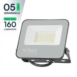 Projektor LED 30W 4800lm 4000K Dioda 160LM/W IP65 Czarny 5 Lat Gwarancji 23692