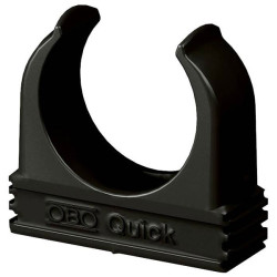 OBO Bettermann 2149567 Pipe Clamp Black Quick Clamp for Metric Conduits