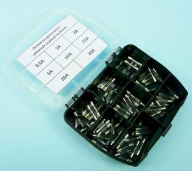 ZESTAW 80szt BEZP.SZYB.5x20mm 0,5-30A