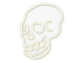 Neon PLEXI LED CZASZKA biała FPNE07X Forever Light