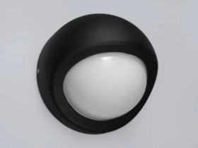 Oprawa elewacyjna LED Qiana 36*0,1W WW czarna IP5