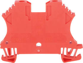 Blok zacisków przelotowych Weidmuller poziomy: Pojedynczy 30 → 12AWGŚruba WDU 32A 800 V