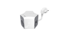 Przedłużacz Stały 3X Z Włącznikiem Oraz Gniazdami Usb A Usb C 2M...