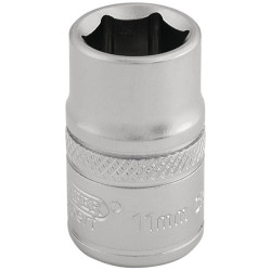 Draper Expert 16536 3/8&quot; Sq. Dr. 6 Point Metric Socket (11mm)