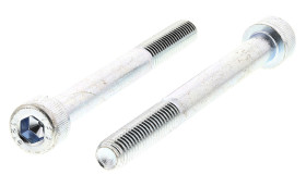 Śruba imbusowa M8 długość 80mm Nakrętka, gniazdo sześciokątne Stalowe RS PRO