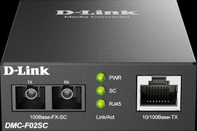 DMC-F02SC/E Medienkonverter, Fast Ethernet, SC Duplex