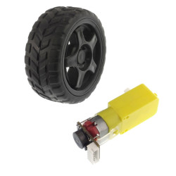 Silnik TT z plastikową przekładnią i enkoderem