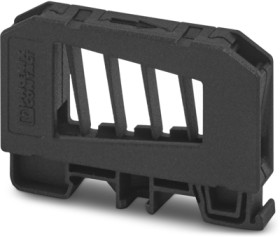 Wire break, NS 35/15, NS 35/7.5, (L x W x H) 70 x 11 x 45 mm, PC/PBT, black, for TS35 Mounting rail, 1642850