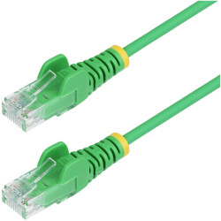 StarTech.com N6PAT50CMGNS 50cm Green Slim CAT6 Ethernet Cable, Snagless