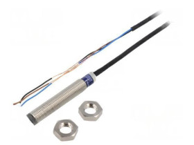 XS608B1PBL2 Czujnik indukcyjny, Output: PNP / NC, 0÷2,5mm, 10÷58VDC, M8, 2m, Szczelność: IP67