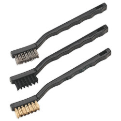 Sealey AK9791 Brush Set 3pc Miniature