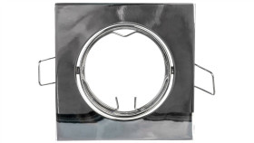 Oprawa Punktowa Porto-K, Ip20, Kwadrat, Chrom, Z Regulacją Kąta, Typ Dt10