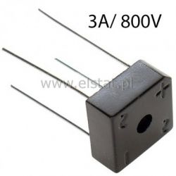 Mostek prostow. BR 308 ( kwadrat ) 3A 800V
