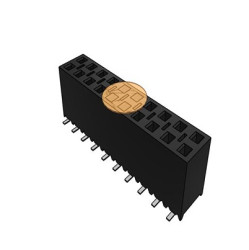 Gniazdo PCB 20 -pinowe 2 -rzędowe raster: 2.54mm Gniazdo Pionowy SMD