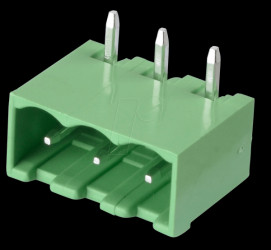 CTB9352/3 Header - 3-pin, RM 5 mm, 90°
