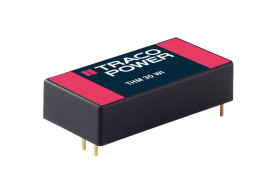 Przetwornica DC-DC, 30W, Uwe 9 → 75 V DC, Uwy 12V dc, Iwy 2.5A, TRACOPOWER Tak