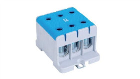 Blok Rozdzielczy - Odgałęźny 3 - Polowy 16-95Mm2 Niebieski Montaż Płaski...