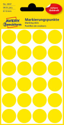 3007 Marking points, 18 mm, yellow