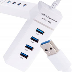 HUB USB ROZDZIELACZ NA 4 PORTY ROZGAŁĘŹNIK USB 3.0