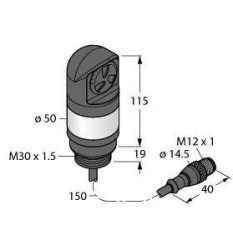 Sygnalizator łączony Turck TL50HRALS1QP
