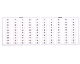 Ramka z oznacznikami 10x 61-70 209-570 /5szt./