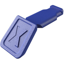 KNIPEX 00 61 10 CB ColorCode Clips Blue (10 pieces) 21 mm