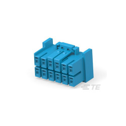 TE Connectivity 1-2420266-2 Socket Housing Female Unshrouded 2X6P Blue HCI 4.0 P